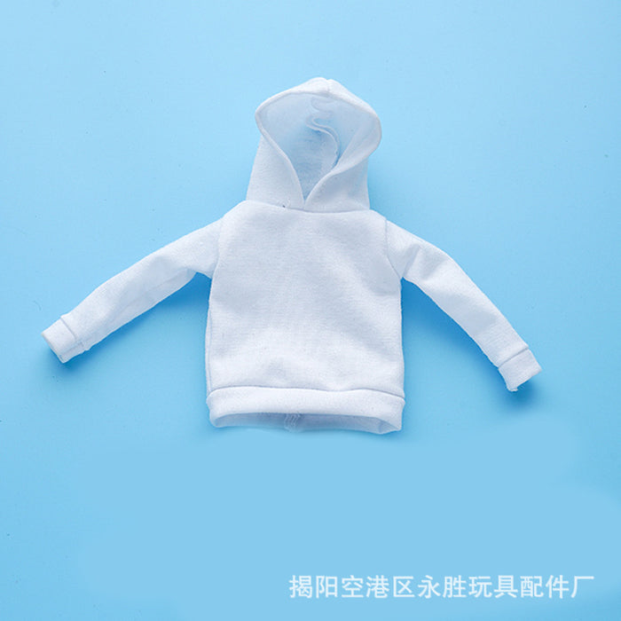 Wholesale Baby Doll Clothes Summer Mini  Hooded Long-Sleeved Sweatshirt Sports Top Baby Clothes