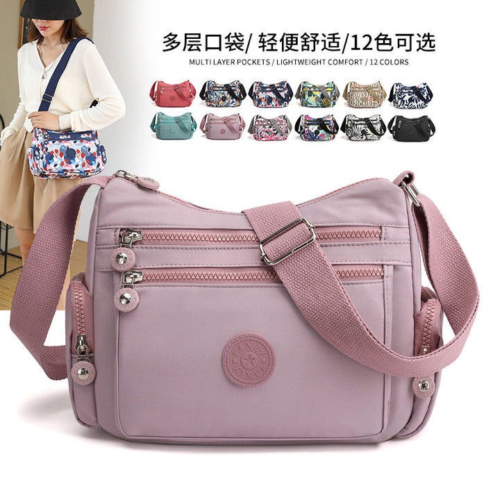 Wholesale shoulder bag large capacity daily versatile messenger bag women' s nylon casual bag