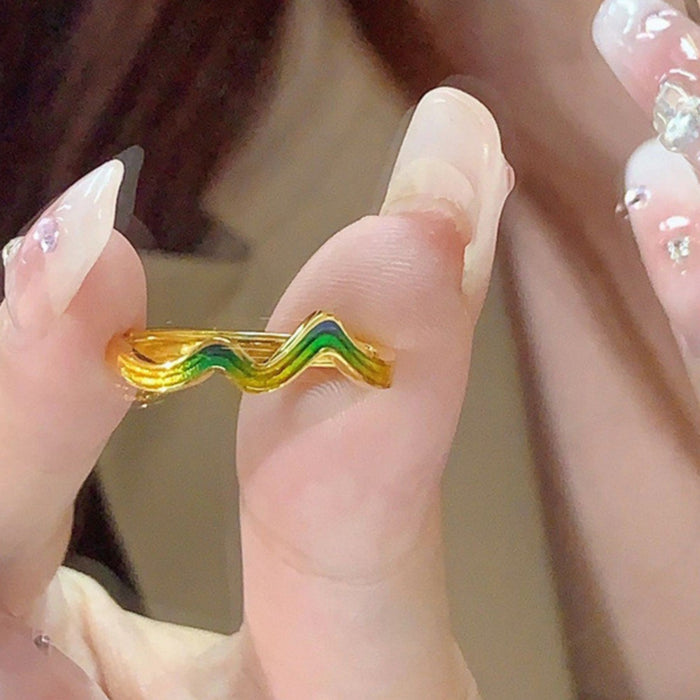 Wholesale Retro fashion women's ring, light luxury, niche temperament, ring for women