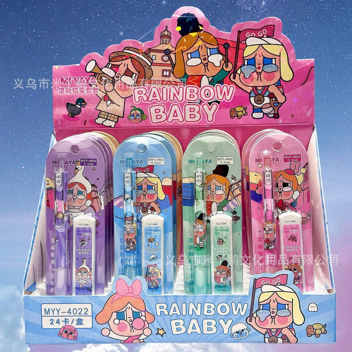 Wholesale Cartoon Cat Mechanical Pencil Automatic Pen 0.5mm