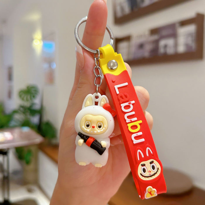 Wholesale Plush Keychain doll student backpack pendant couple