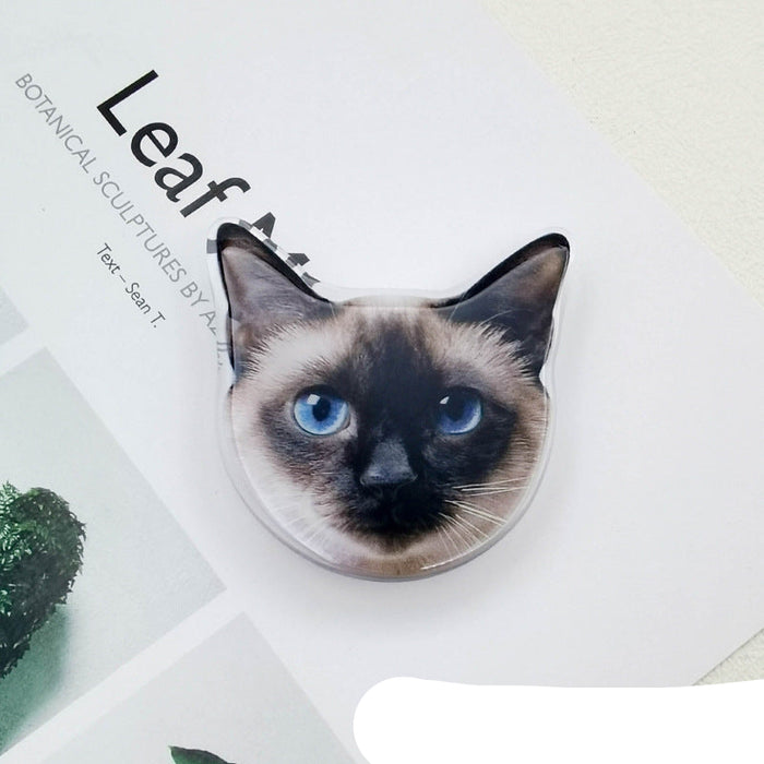 Wholesale Special-shaped Glue Cute Pet Cat Phone stand