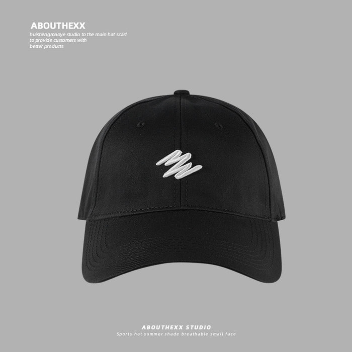 Wholesale Big head circumference hat with large depth and wide brim, baseball cap, versatile duckbill cap, sun protection and sunshade hat