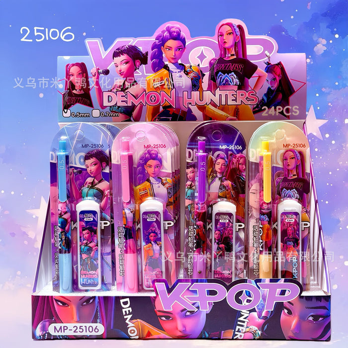 Wholesale Cartoon Cat Mechanical Pencil Automatic Pen 0.5mm