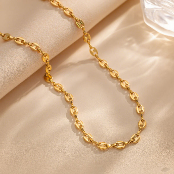 Wholesale Gold-Plated Versatile Clavicle Chain Necklace