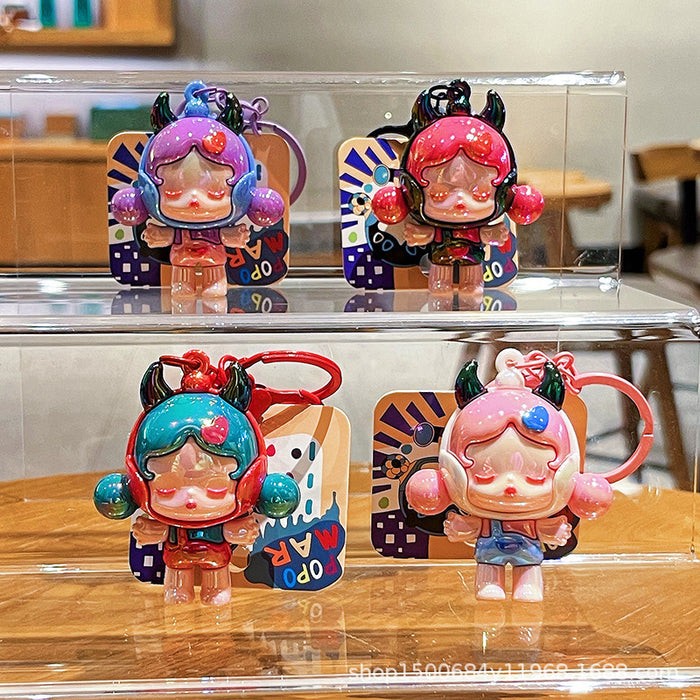 Wholesale Creative Doll Cute Pendant Cartoon Keychain Couple Keychain