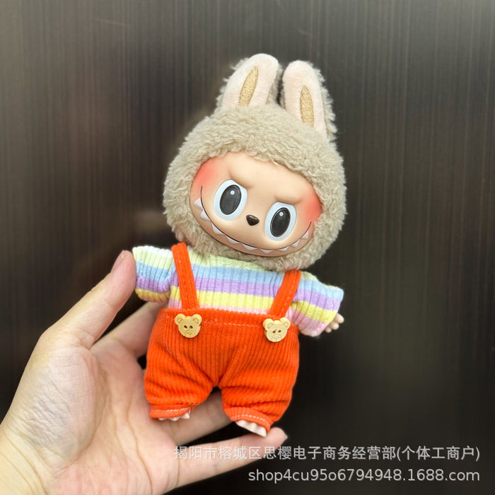 Wholesale Doll Clothes 17cm Pendant Plush Doll Replacement Set