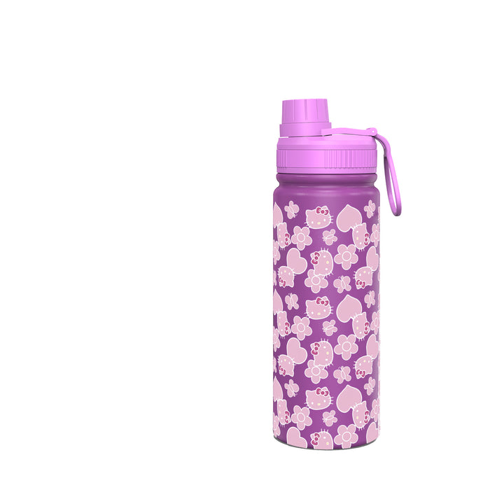 Wholesale Purple Space Pot Thermos Cup Stainless Steel Sports Fruit Print Cartoon Portable Travel Water Cup