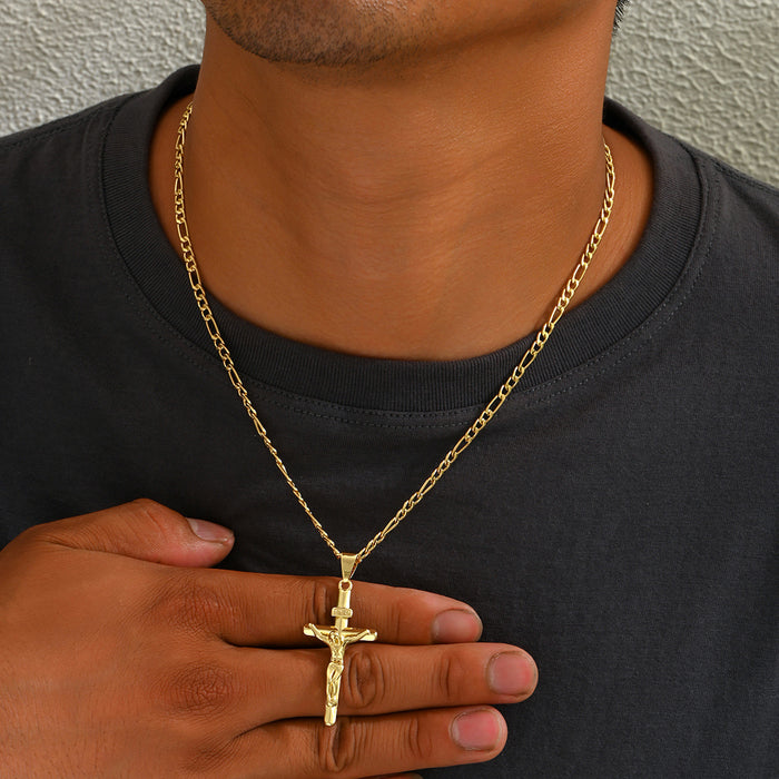 Wholesale unisex cross pendant necklace