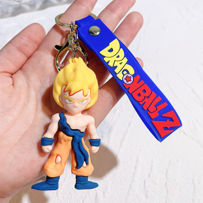 Wholesale Cartoon Silicone Doll Keychain JDC-KC-QiChao021