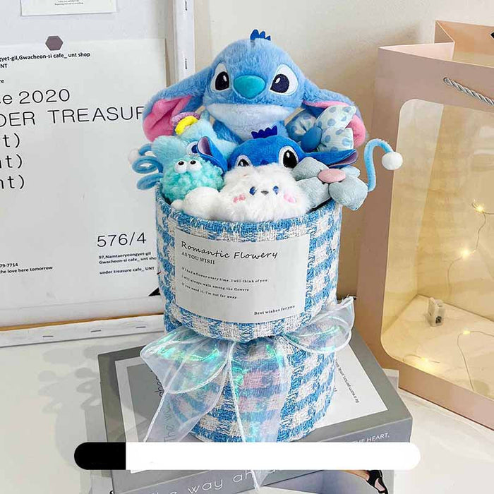 Wholesale Decorations Cute plush doll bouquet for Christmas.