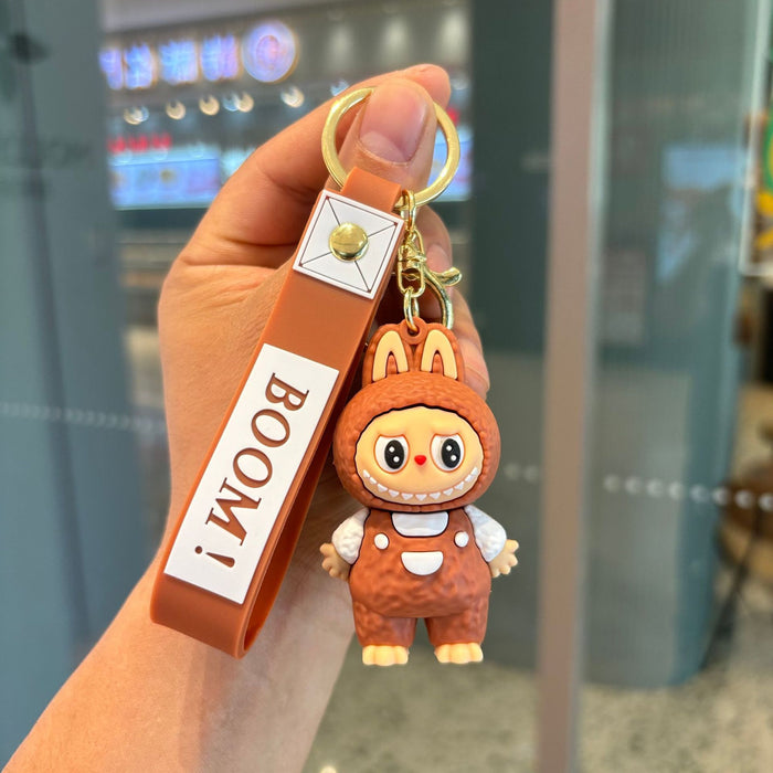 Wholesale Cartoon Five Generation Cartoon fifth generation standing little sheep keychain pendant cute three-dimensional doll cross-border gift