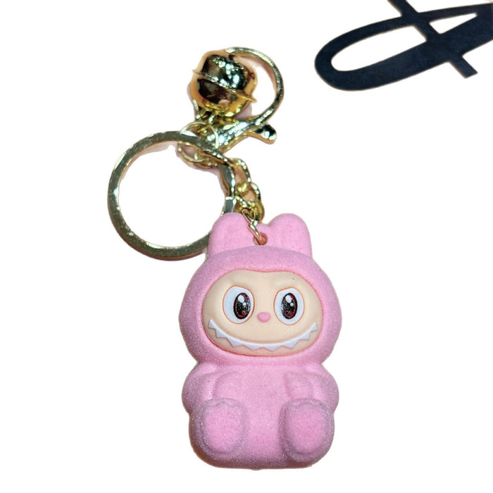 Wholesale Cute Plush Sheep Keychain Bag Small Pendant Plush Cute Grain Car Hanging Decoration Grab Machine Small Accessories