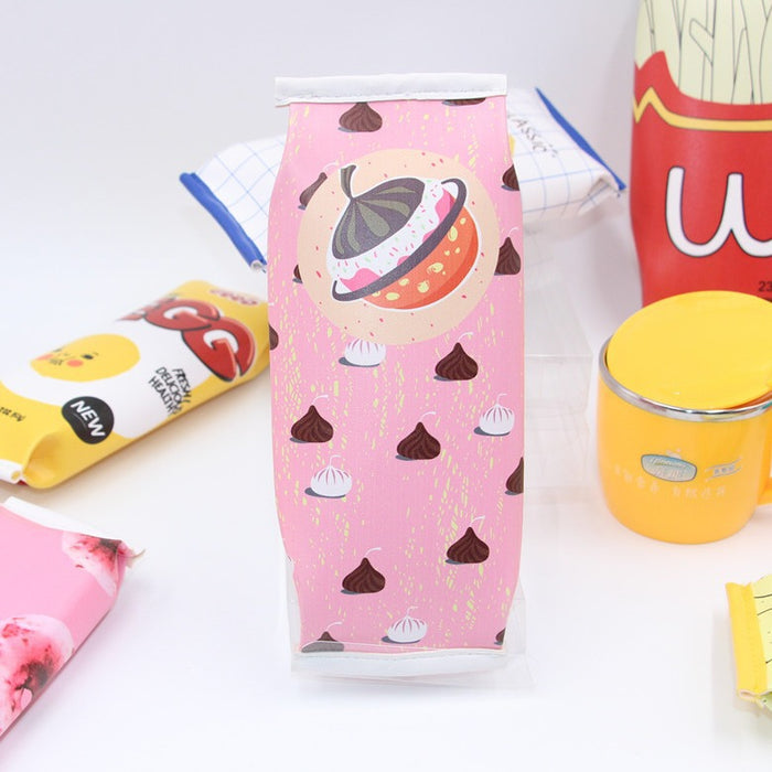 Wholesale PU Large Capacity Real Fun Snack Pencil Bag JDC-PB-DongJ002