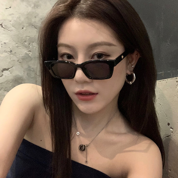 Wholesale sunglasses women sunglasses frame Korean fashion cat's eye