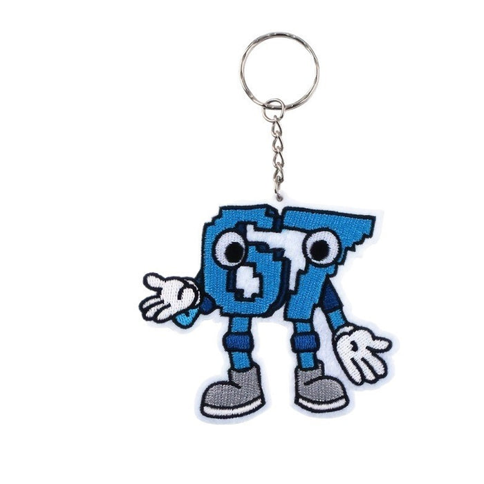 Wholesale Western Style Acrylic Keychain Bag Charm Fashion Accessory Gift MOQ≥2