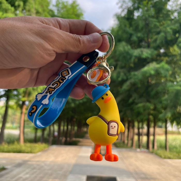 Wholesale Cartoon couple keychains, funny doll pendants, accessories, keychains, car pendants