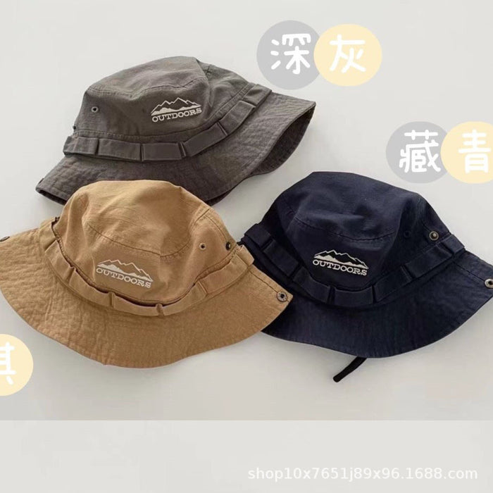 Wholesale Outdoor camping, hiking, new bike riding, windproof, sunshade, sun protection, fisherman hat, casual breathable basin hat