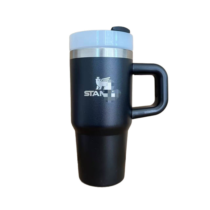 Wholesale stainless steel vacuum beer mug with handle for car children' s car handle cup