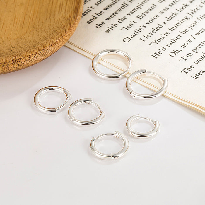 Wholesale Earrings with gold plating, niche high-end earrings, ear buckles, fashionable and simple temperament earrings