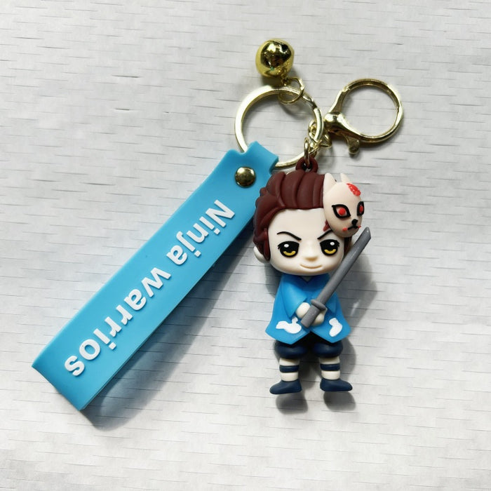 Wholesale PVC Cartoon Doll Keychain JDC-KC-WuYi262