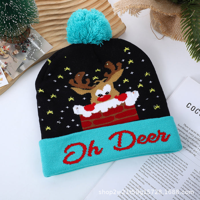 Wholesale Fashion Jacquard Woolen Hat Cold-Proof  Hat