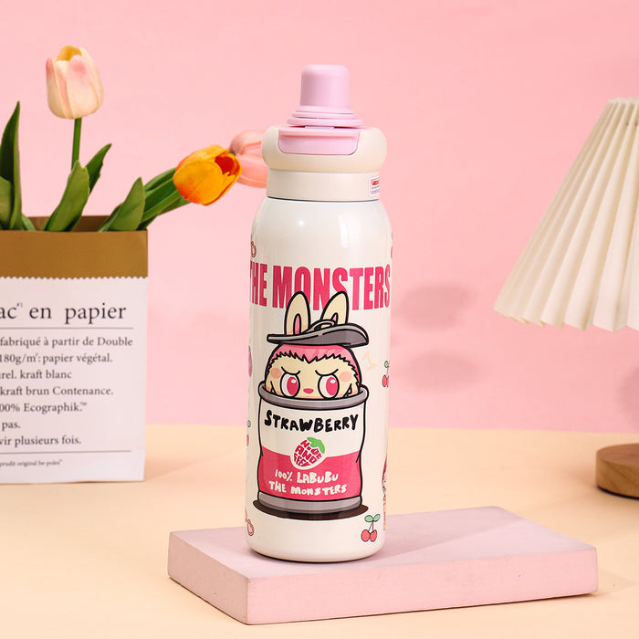 Wholesale Cartoon cute monster rusty steel cartoon drinking water cup