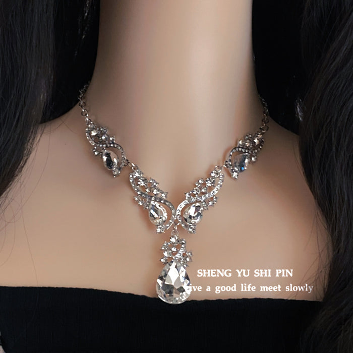 Wholesale Palace Style Necklace Accessories Collarbone Chain Exaggerated Women