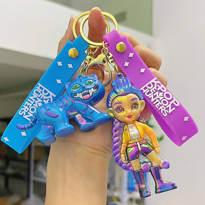 Wholesale Cute KPOP-themed Silicone Keychain