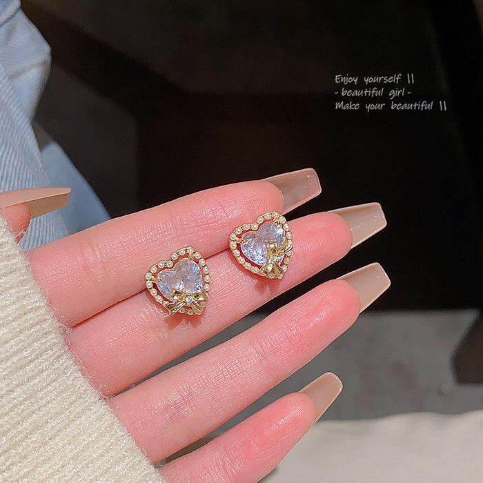 Wholesale Zircon Pearl Earrings