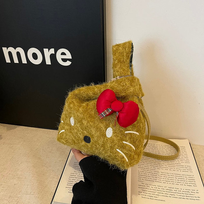 Wholesale Cute Cat Bag All-match Handbag  Shoulder Crossbody Bag