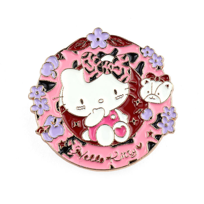 Wholesale Painted Brooch Cute Cartoon Oil Drop Metal Badge Accessories