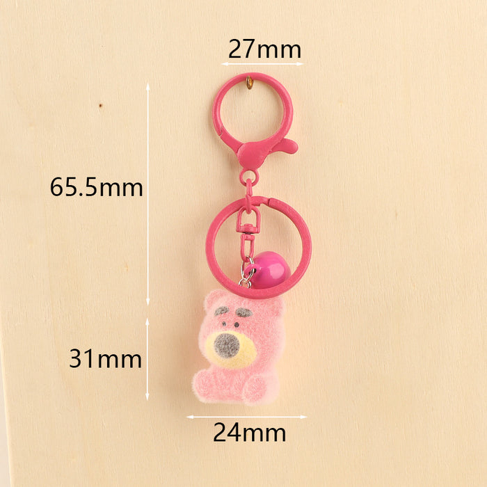Wholesale Resin Cute Plush Phone Chain Keychain