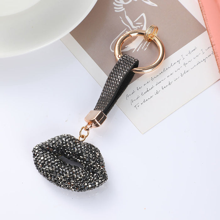 Wholesale Minimalist Lip Keychain Bag Charm