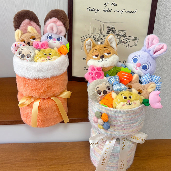 Wholesale Birthday gift plush doll bouquet