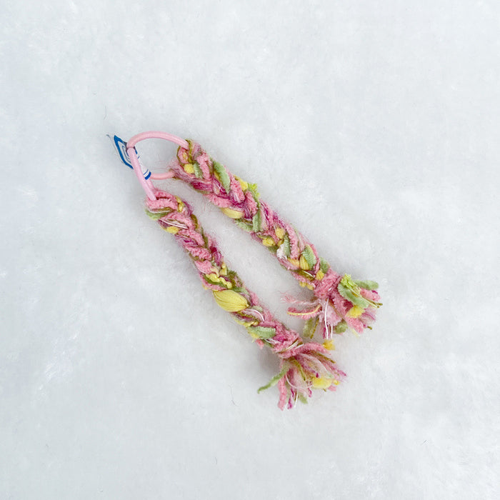 Wholesale Doll Baby Clothes Accessories Vinyl Doll Hair Accessories Multi-Color Wool Braids