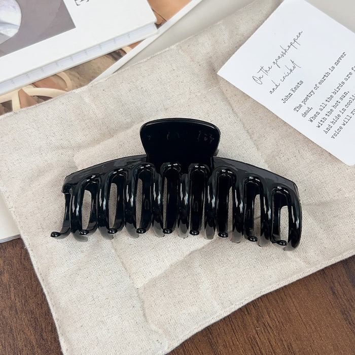 Wholesale Square Silicone Hair Clip Large Keel Design for Thick Hair Boutique Resale