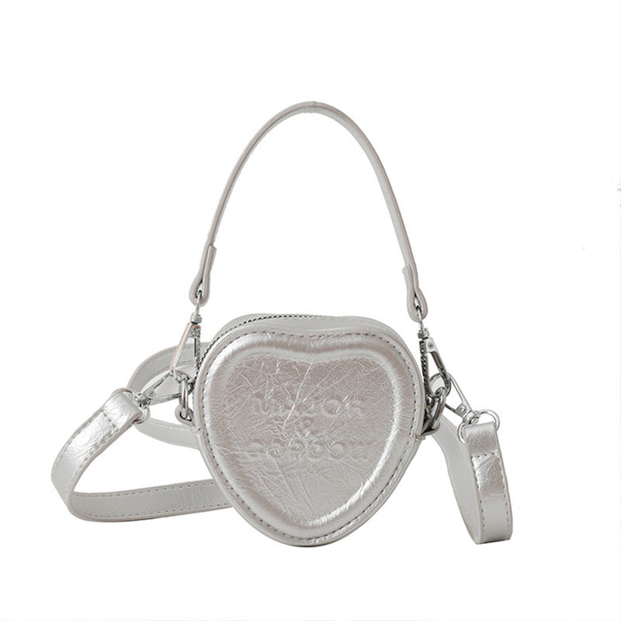 Wholesale New embossed letter love bag for children, stylish mini crossbody bag, hand-held bag