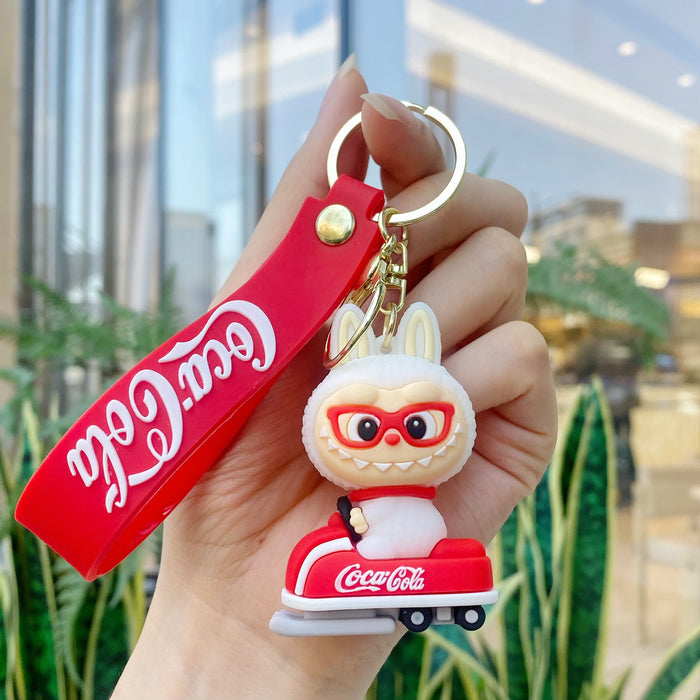 Wholesale Doll-themed surfing keychains