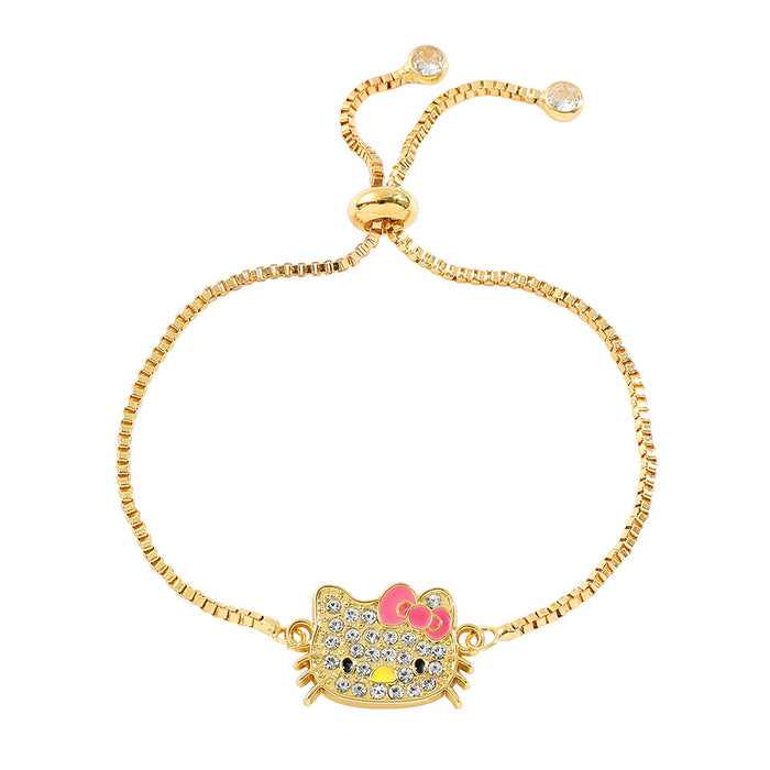 Wholesale Cartoon Anime Cat Bracelet