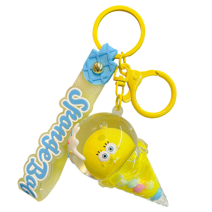 Wholesale Creative Ice Cream Infused Keychain JDC-KC-LingS004