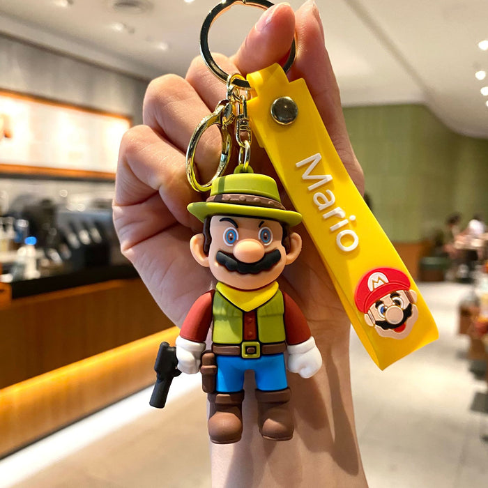 Wholesale Cartoon Doll Silicone Keychain JDC-KC-MingT283