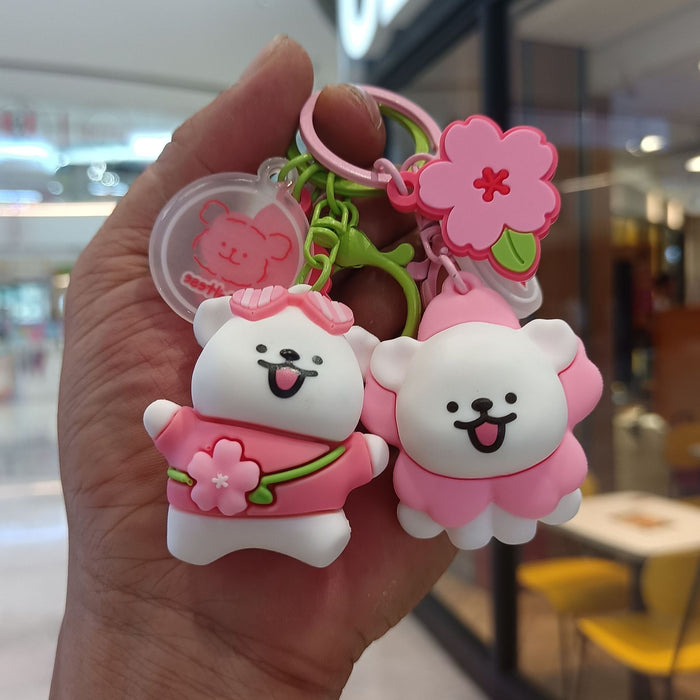 Wholesale PVC Cartoon Doll Keychain JDC-KC-KuangK019