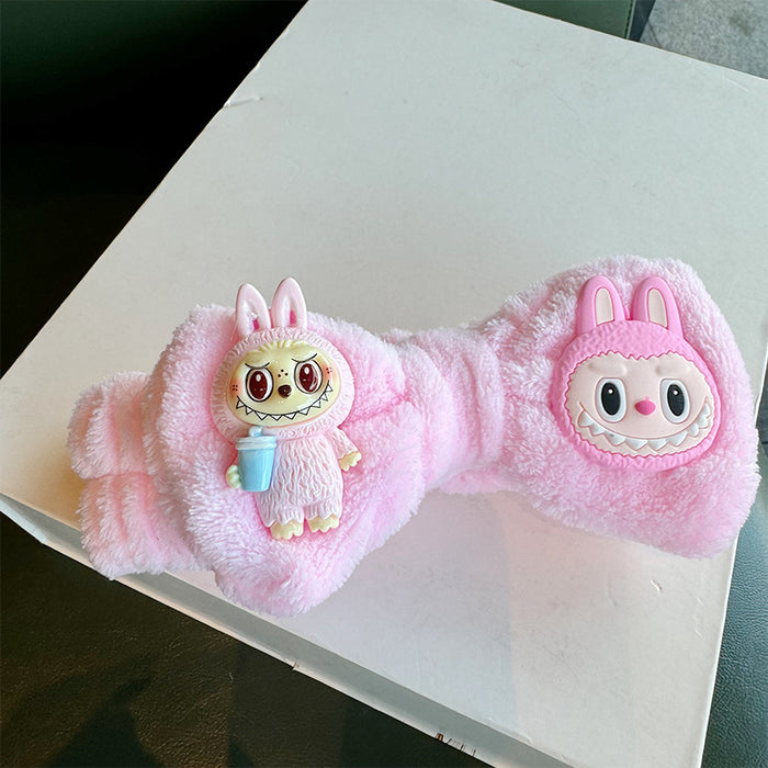 Wholesale Cute Cartoon Rabbit Monster Face Wash Headband Makeup Mask Special Headband New Wash Headwear