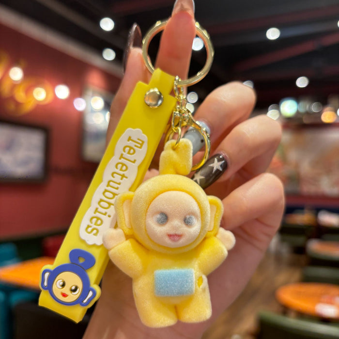 Wholesale Flocked Doll Key Pendant Plush Doll Pendant Bag Pendant Creative Birthday Gift Pendant Gift