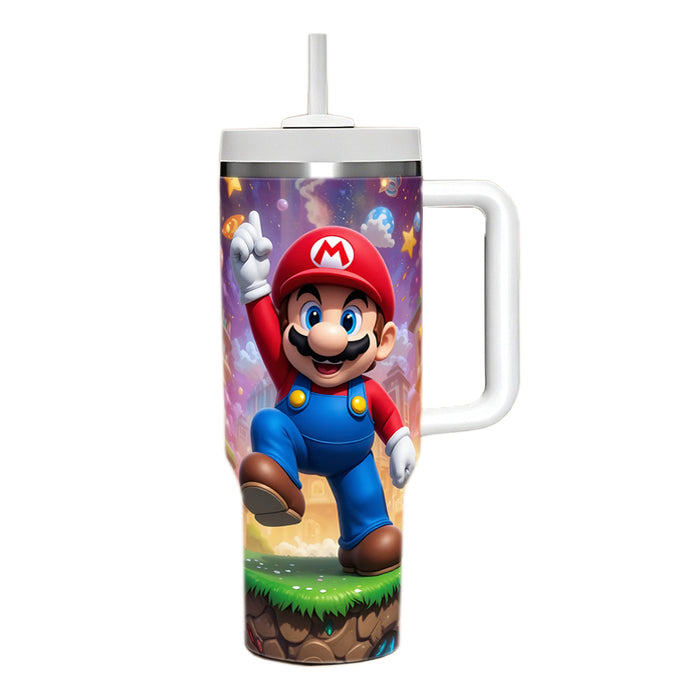 Wholesale 40oz Car Cup  Cartoon Stainless Steel  ice bullies cup Tumbler Thermos Cup
