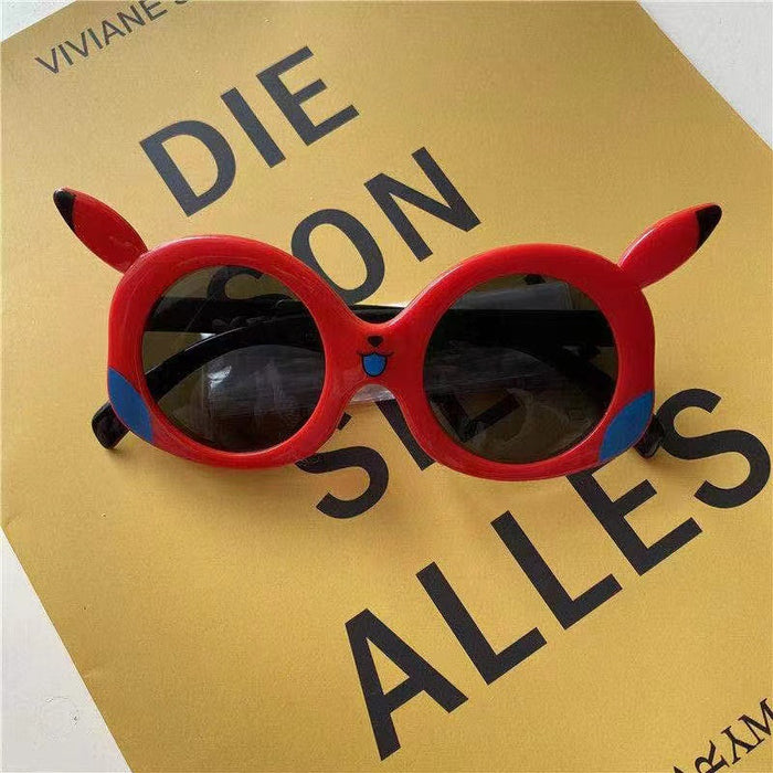 Wholesale New UV resistant sunglasses for boys and girls, baby glasses, children's sunscreen, personalized sunglasses