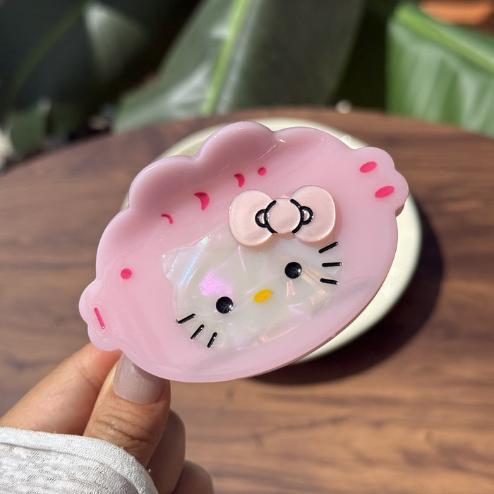 Wholesale Acetic Acid Simple Cartoon Animation Hair Clips