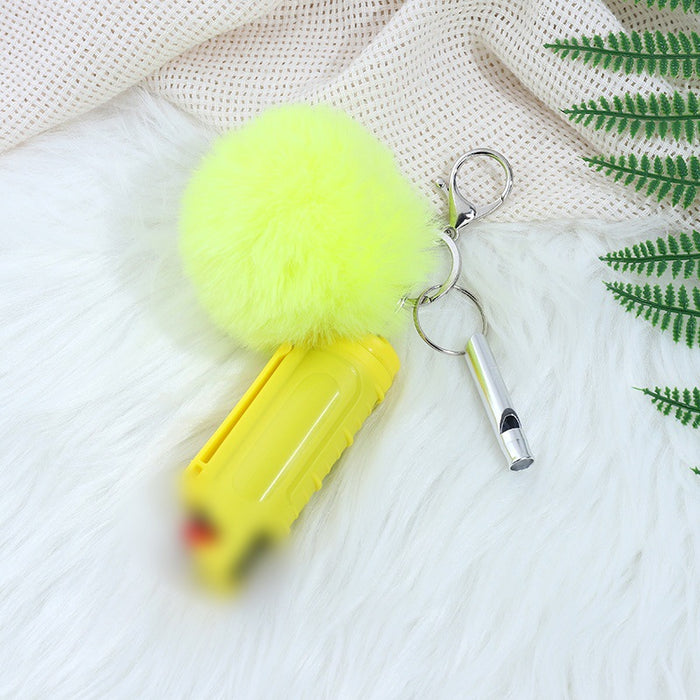 Wholesale Portable Multifunctional Fur Ball Keychain JDC-KC-Jinl006