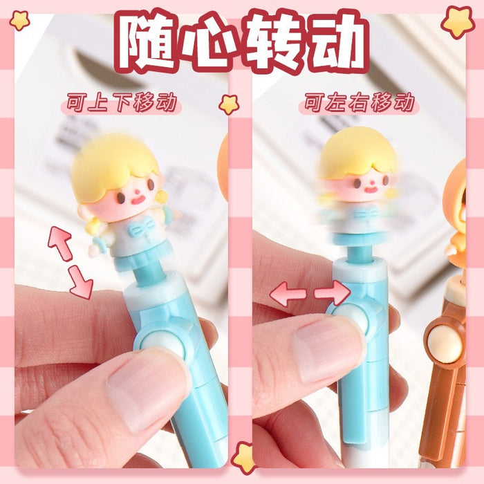 Wholesale 36pcs/ box Cartoon Pen for the Beginning of School Season,  Black Pen,  Student Stationery Supplies,  Gift Manufacturer